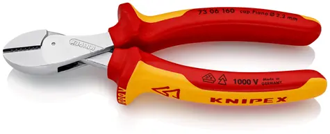 Knipex X-Cut 7306160 Kleště štípací kompaktní izolované 1000V VDE 160mm