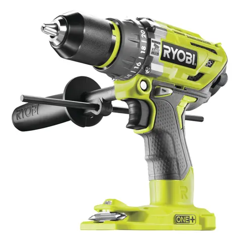 Ryobi R18PD7-0 / Aku Příklepová vrtačka / 18V / 13mm sklíčidlo / ONE+ / bez aku