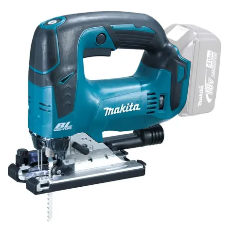 Makita DJV182Z / Aku bezuhlíková přímočará pila / 18 V / Délka zdvihu: 26 mm / bez aku Z
