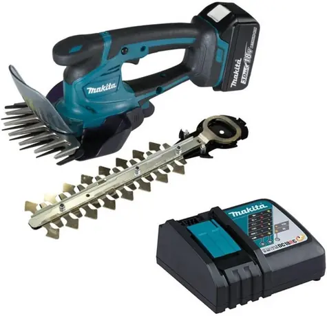 Makita DUM604RFX / Aku nůžky na trávu a keře / 18V / Li-Ion / 1x 3.0Ah