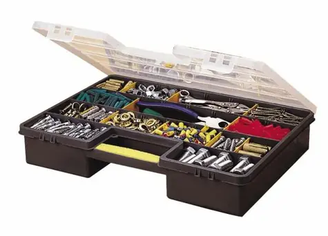 Stanley 1-92-762 / Organizér s nastavitelnými přihrádkami / 25 přihrádek / Rozměry 45.7 x 32.7 x 7.9 cm