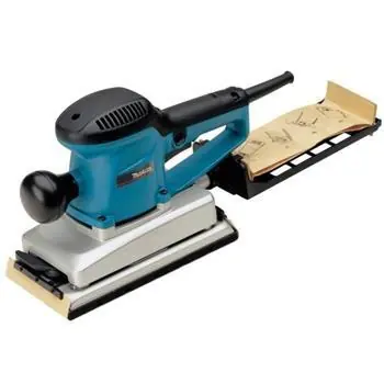 Makita BO4900VJ / Vibrační bruska s regulací / 330W / 115x229mm / Oscialce 2.6mm / 11.000 zdvihů-min / 22.000 úderů-min