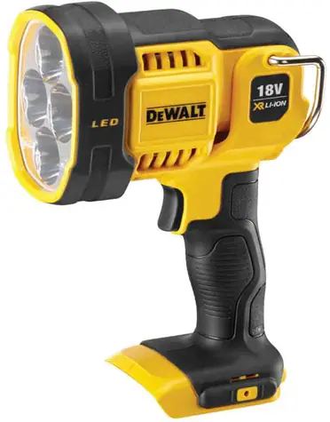 DeWalt DCL043 XR / Aku Svítilna / 18V / LED / 1000 lm / Dosah 400 m / Počet LED diod 4 / bez Aku