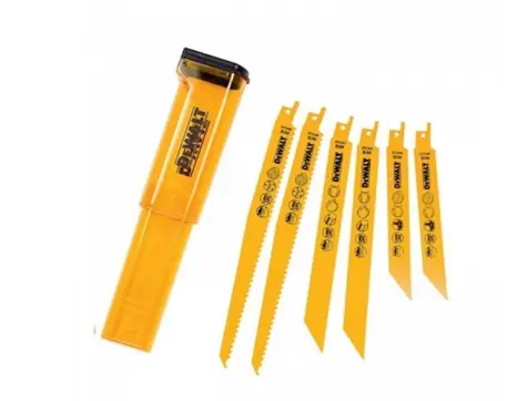 DeWalt DT2444-QZ / Sada pilových listů / DT2345 | DT2349 | DT2353 / 6ks