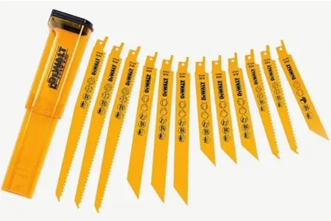 DeWalt DT2445 / Sada pilových listů / DT2345 | DT2349 | DT2353 | DT2359 | DT2361 / 12ks