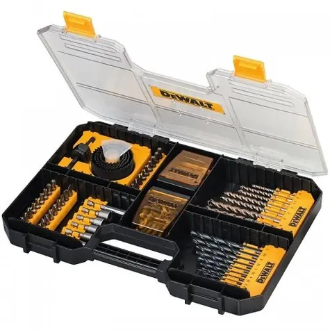 DeWalt DT71569-QZ / Sada příslušenství / Bity | Vrtáky | Vykružovací korunky / 100ks