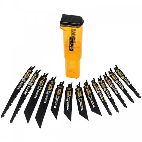 DeWalt DT99550-QZ / Sada plátků pro mečové pily FLEXVOLT / Délka 152-230 mm / 13ks