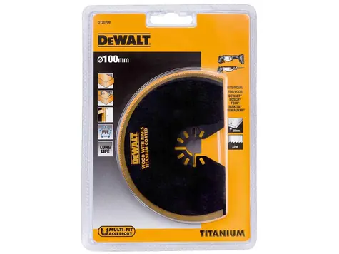 DeWalt DT20709-QZ / Půlkulatý pilový list dřevo s hřebíky / 100 mm 