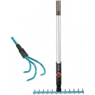 Gardena Combisystem 03004-20 Sada zahradního nářadí - Hrábě 03177-20 | Kultivátor 03166-20 | Násada 03723-20