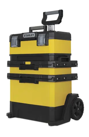 Stanley 1-95-621 / pojízdný kovoplastový box na nářadí / rozměry: 73 x 56.8 x 38.9 cm