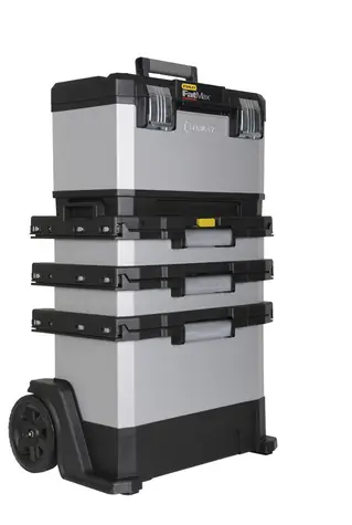 Stanley 1-95-622 / pojízdný kovoplastový box na nářadí FatMax / rozměry: 89.3 x 56.8 x 38.9 cm
