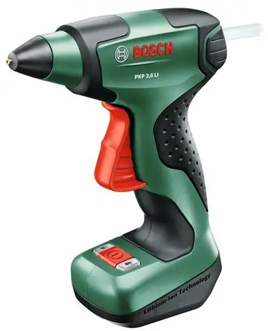 Bosch PKP 3.6 LI / aku tavná lepicí pistole / 1.5Ah / délka tyčinky 15 cm