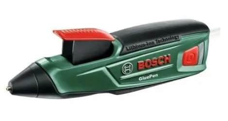 Bosch GluePen / aku tavná lepicí pistole / 1.5Ah / délka tyčinky 15 cm