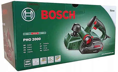 BOSCH PHO 2000 / Elektrický hoblík / 680W / 82 mm / 19500 min-1