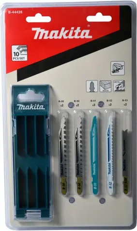 Makita B-44426 Sada Pilových listů - Sada B (10 ks) / doprodej