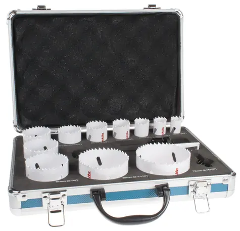 Makita D-47298 Sada děrovacích pil (14 ks)