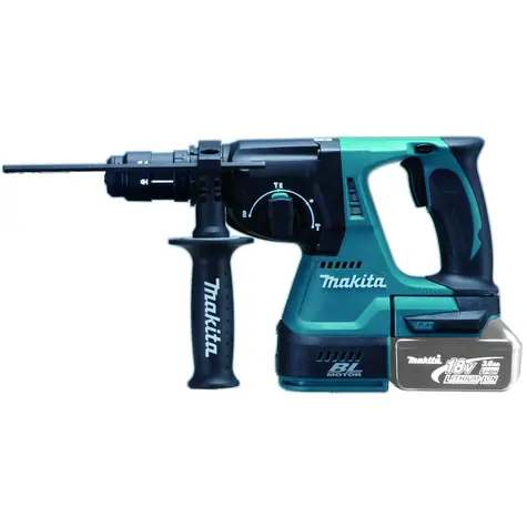 Makita DHR243Z / Aku Vrtací kladivo / 18V / 950 ot-min / 4700 příklepů-min / 2.0J / bez Aku
