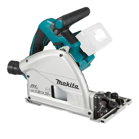 Makita DSP600ZJ / Aku Ponorná okružní pila s kufrem / 2x18V / Průměr kotouče 165 mm / 6.300 ot-min-1 / bez Aku