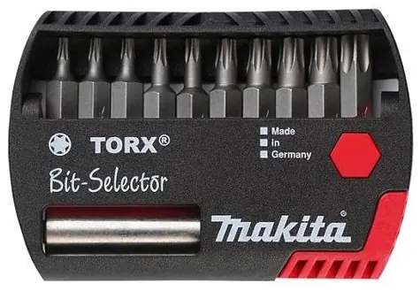 Makita P-53768 Sada bitů TORX (11 ks)