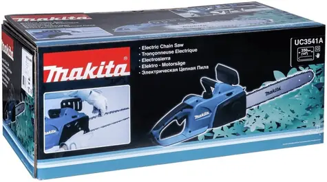 Makita UC3541A / Řetězová pila / 1800W / Délka lišty 35 cm / Rozteč řetězu 9.52 mm / Drážka 1.1 mm