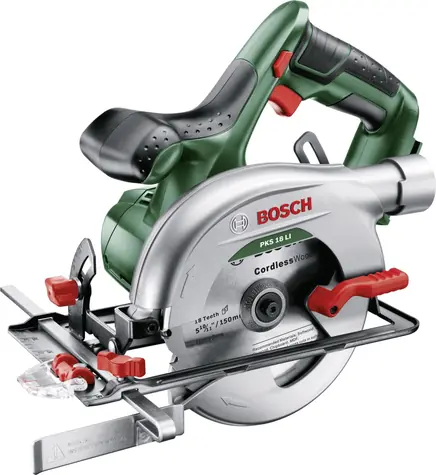 BOSCH PKS 18 LI / Aku okružní pila / 18V / kotouč 150 mm / max. 3800 ot.-min / bez aku