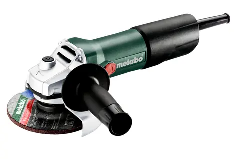 Metabo W 850-125 / Úhlová bruska / 850W / 125 mm / 11.500 ot-min / 2 Nm
