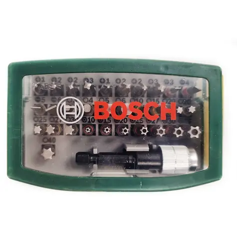 BOSCH 2607017063 / Sada šroubovacích bitů s barevným odlišením (32 ks)