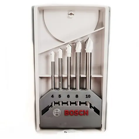 BOSCH 2608587169 / Sada vrtáků na dlaždice CYL-9 / Průměr 4-10 mm / Délka 70-90 mm / 5 ks