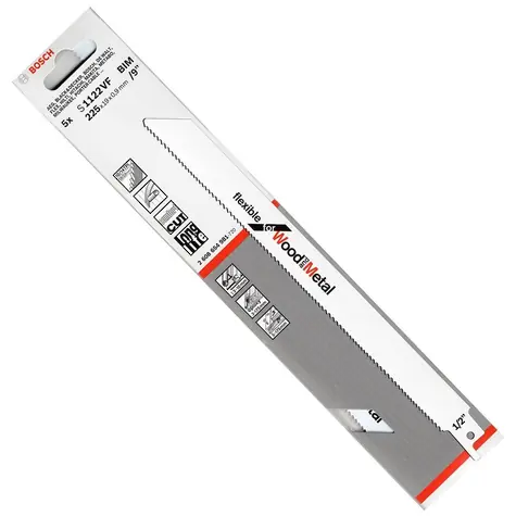 BOSCH 2608654981 / Sada pilových listů na dřevo a kov / BiM / Upínání 1|2