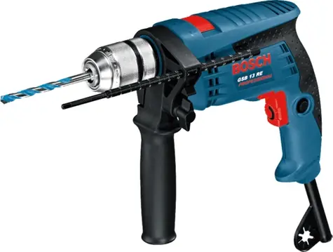 BOSCH GSB 13 RE / Příklepová vrtačka / 600W / 2800 ot-min / 44800 příklepů-min / 13 mm / 10.8 Nm