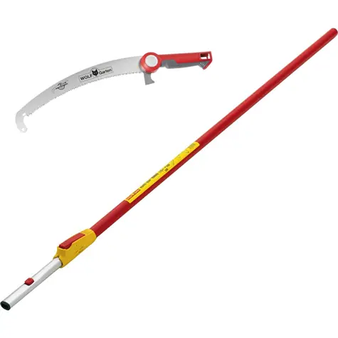 WOLF-Garten PCSPRO 370|ZM-V4 / Pilka na větve s teleskopickou násadou / Délka čepele 37 cm / Délka 220-400 cm