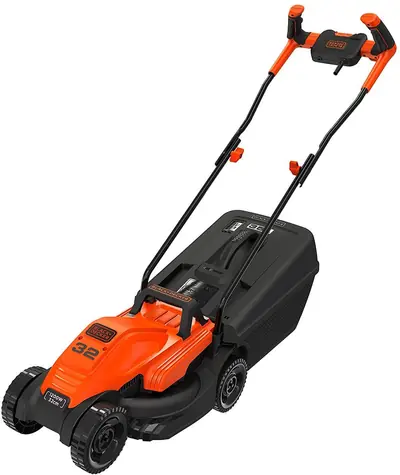 Black&Decker BEMW451BH / Sekačka na trávu / 1200W / až 300 m2 / Záběr 32 cm / Koš 35 L