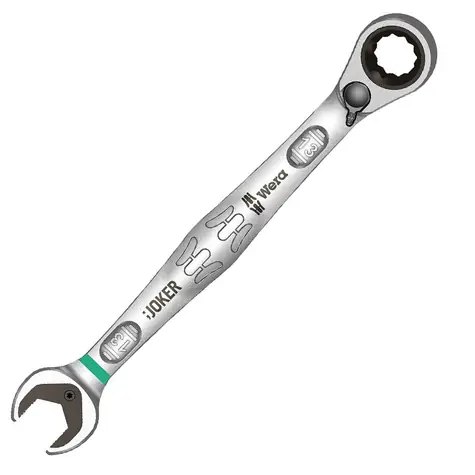 WERA Joker Switch 18 x 234 mm / Otevřený a očkový ráčnový klíč / přepínací páčka