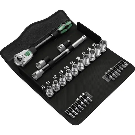 WERA 8100 SC 6 / Ráčnová sada Zyklop Speed / upínací část 1|2