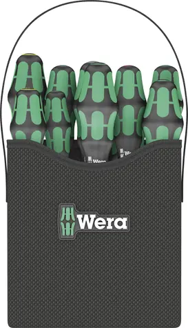 WERA Kraftform 2go 300 / 11dílná  Sada šroubováků