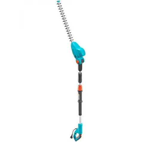Gardena THS 500/48 / Nůžky na živé ploty s teleskopickou rukojetí / 500W / Délka čepele 48 cm