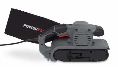 PowerPlus POWE40040 / Pásová bruska / 1010W / 380 ot-min / Brusná plocha 75x533 mm