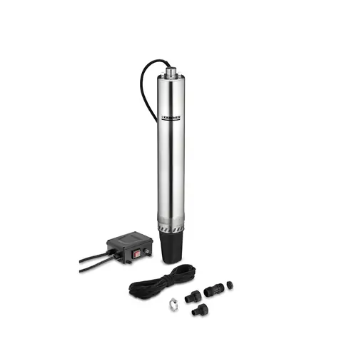 Kärcher BP 6 Deep Well / Ponorné tlakové čerpadlo / 1000W / Kapacita 5.000 l-h / Tlak 5.5 bar / Hloubka ponoru 27 m