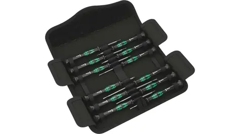 WERA Kraftform Micro 12 Electronics 1 / Sada šroubováků k použití v elektronice