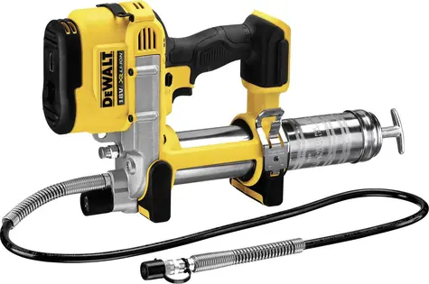DeWalt DCGG571NK / Aku Mazací pistole / 18V / Výstupní tlak 690 bar / 147 g-min / bez Aku