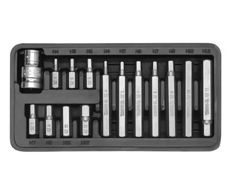 YATO Sada bitů inbus s adaptérem 10 mm x 1|2