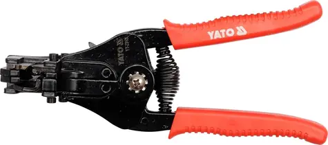 YATO Kleště na stahování izolace / Délka 170 mm / Pro kabely 1.0 | 1.6 | 2.0 | 2.6 | 3.2 mm2