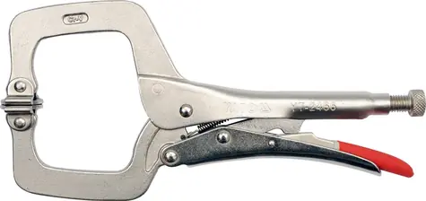 YATO Kleště samosvorné upínací typu C / Délka 280 mm / Rozsah čelistí 0-100 mm / CrV 