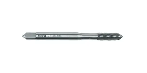 YATO Závitník M6 strojní / Délka závitu 19 mm / Celková délka 80 mm / Velikost M6 / Stoupání 1 mm / Průměr dříku 6 mm