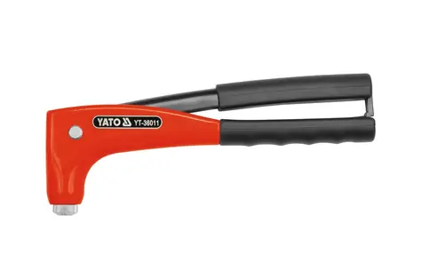 YATO Nýtovací kleště ruční 250mm / Délka 250 mm / CrMo / Rozměr nýtů 2.4 | 3.2 | 4 | 4.8 mm 
