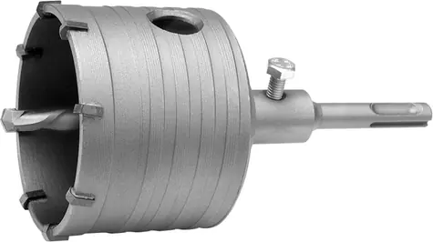 YATO Vrtací korunka na zdivo SDS plus / Pracovní délka 50 mm / Průměr 80 mm / Počet zubů 8