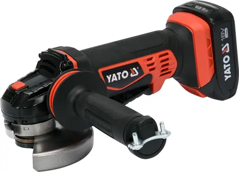 YATO YT-82826 / Aku Úhlová bruska / 125 mm / 18V / 2.0Ah / 10 000 ot-min / M14