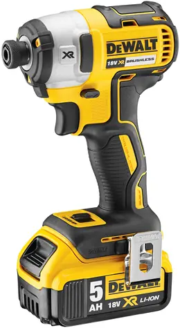 DeWalt DCF887P2 / Aku Rázový utahovák / 18V / 2x5.0Ah / 3250 ot-min / 3800 rázů-min / 205 Nm