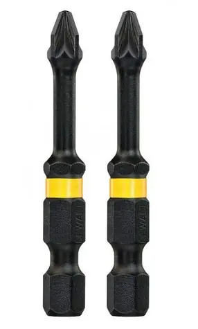 DeWalt Bit křížový PZ2 / Rozměr 1|4” / Délka 50mm / 2 ks