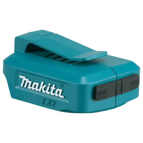 Makita DEBADP05 / Nabíjecí USB adaptér / 14.4 - 18V / 2.1A / 2x USB